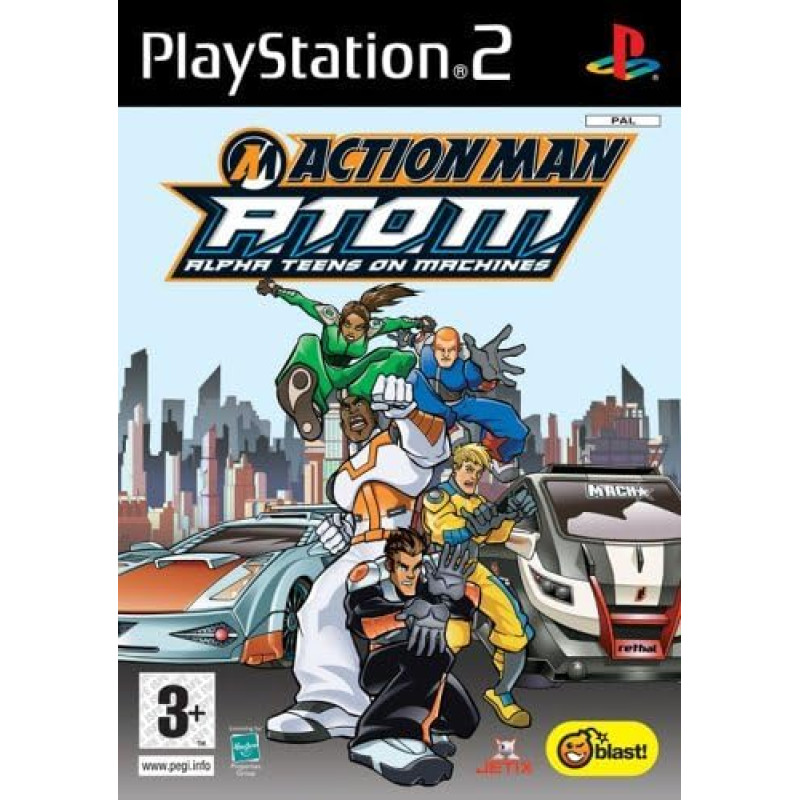 Употребявана Action Man ATOM: Alpha Teens on Machines за PS2