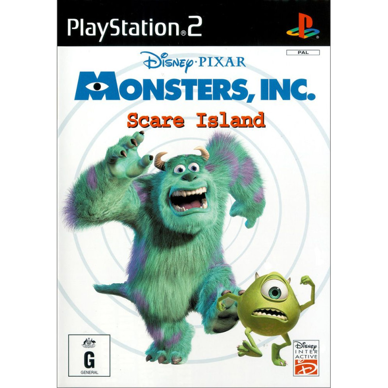 Употребявана Disney Pixar Monsters, Inc. Scare Island за PS2