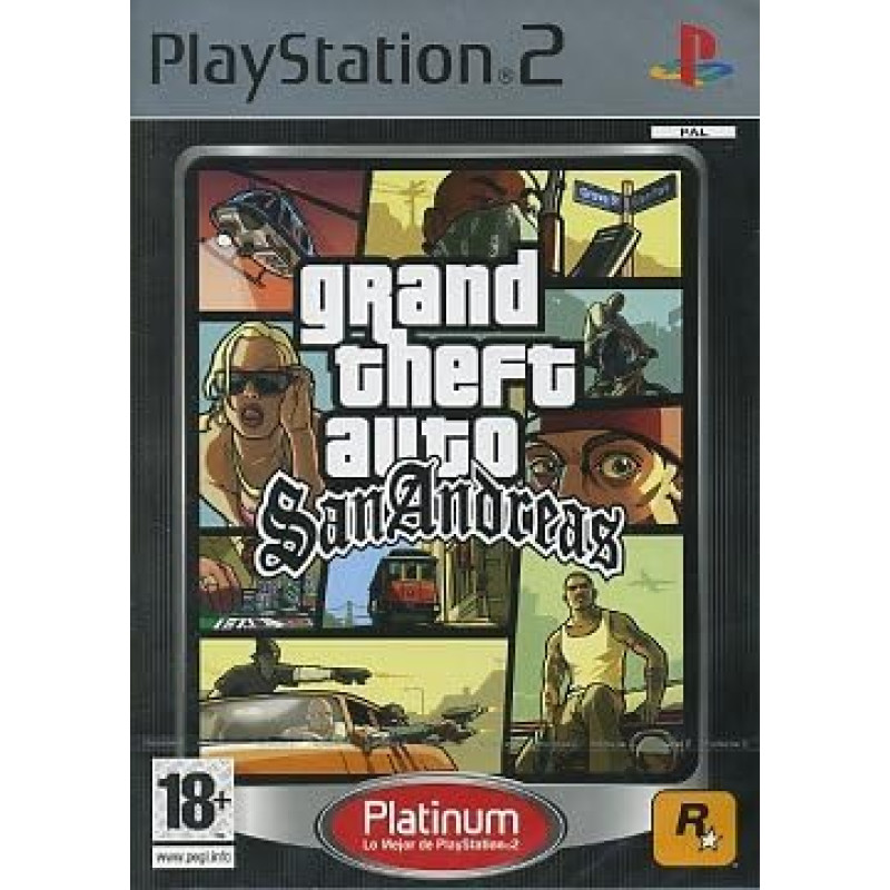 Употребявана Grand Theft Auto: San Andreas за PS2