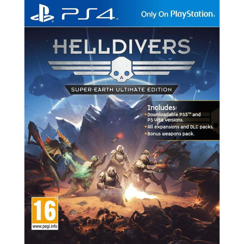 Употребявана Helldivers : Super-Earth Ultimate Edition за PS4