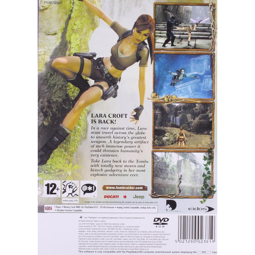 Употребявана Lara Croft Tomb Raider: Legends за PS2