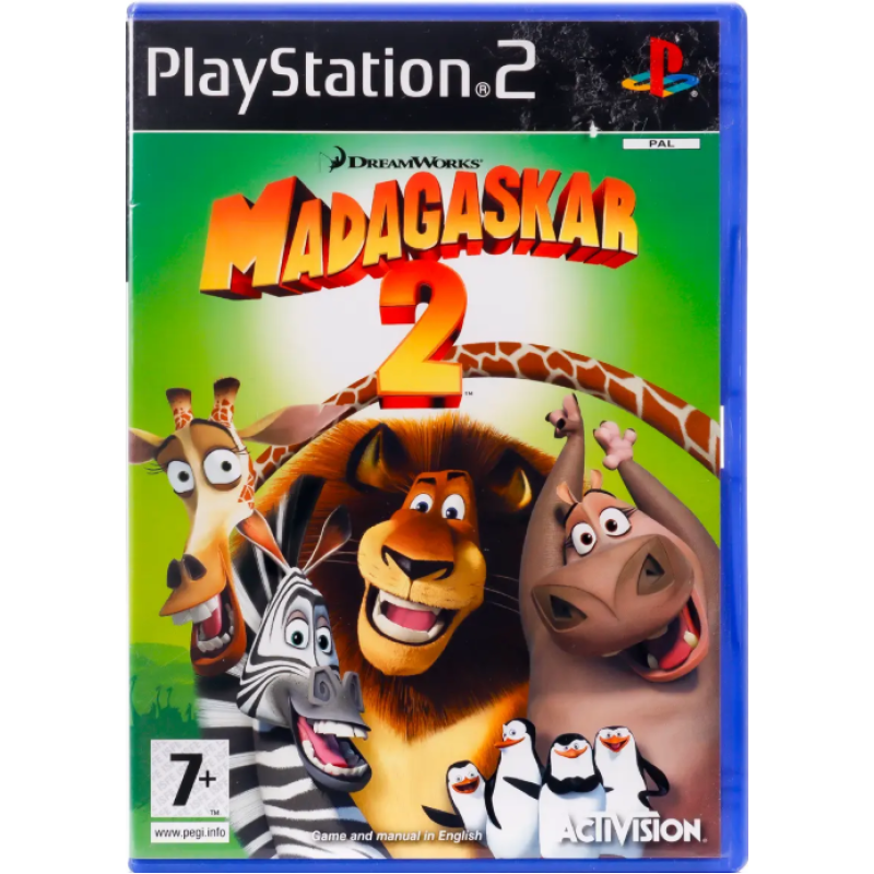 Употребяванa Madagascar: Escape 2 Africa за PS2