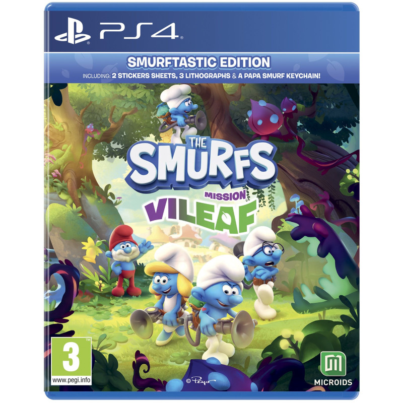 The Smurfs: Mission Vileaf Smurftastic Edition  за PS4