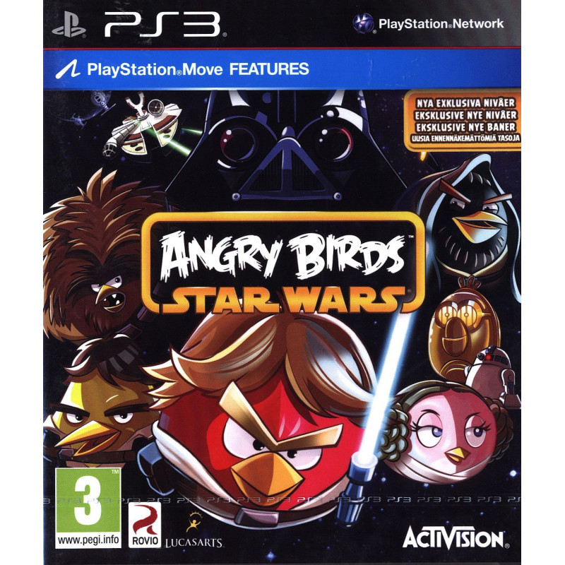 Употребявана Angry Birds: Star Wars за PS3