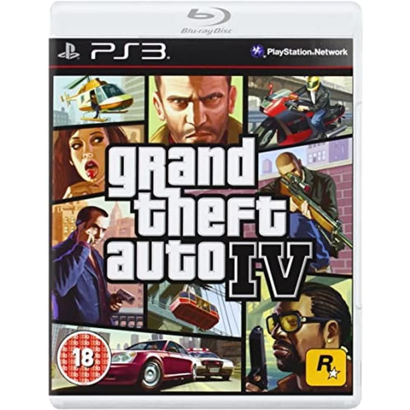 Употребявана Grand Theft Auto IV за PS3
