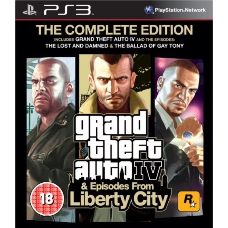 Употребявана Grand Theft Auto IV & Episodes from Liberty City: The Complete Edition за PS3