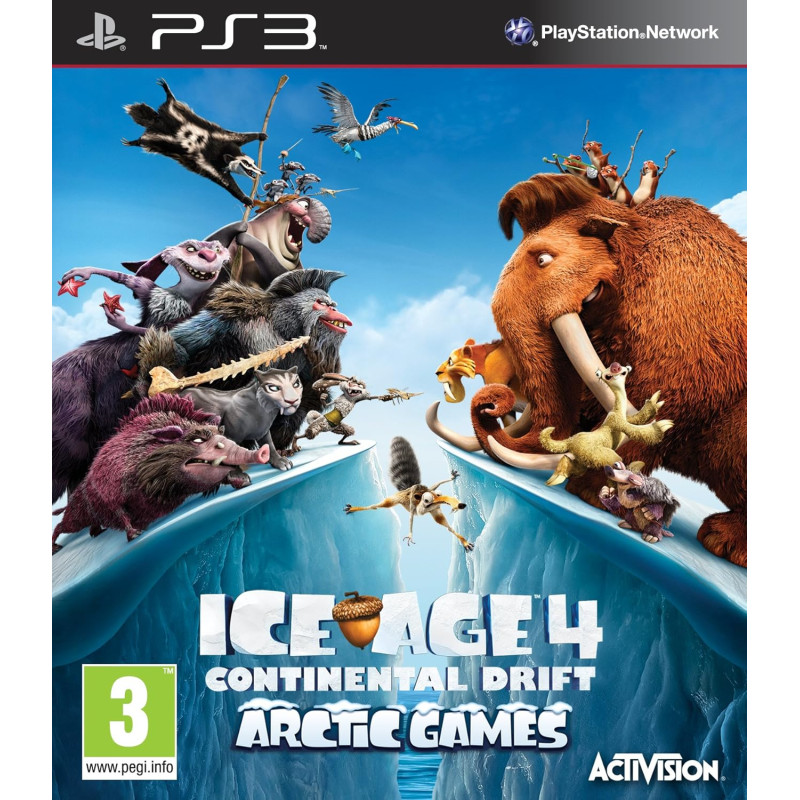 Употребявана Ice Age 4: Continental Drift - Arctic Games за PS3