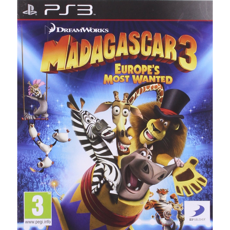 Употребявана Madagascar 3: Europe's Most Wanted за PS3