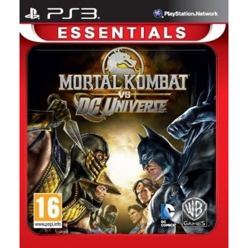 Употребявана Mortal Kombat vs DC Universe Essentials за PS3