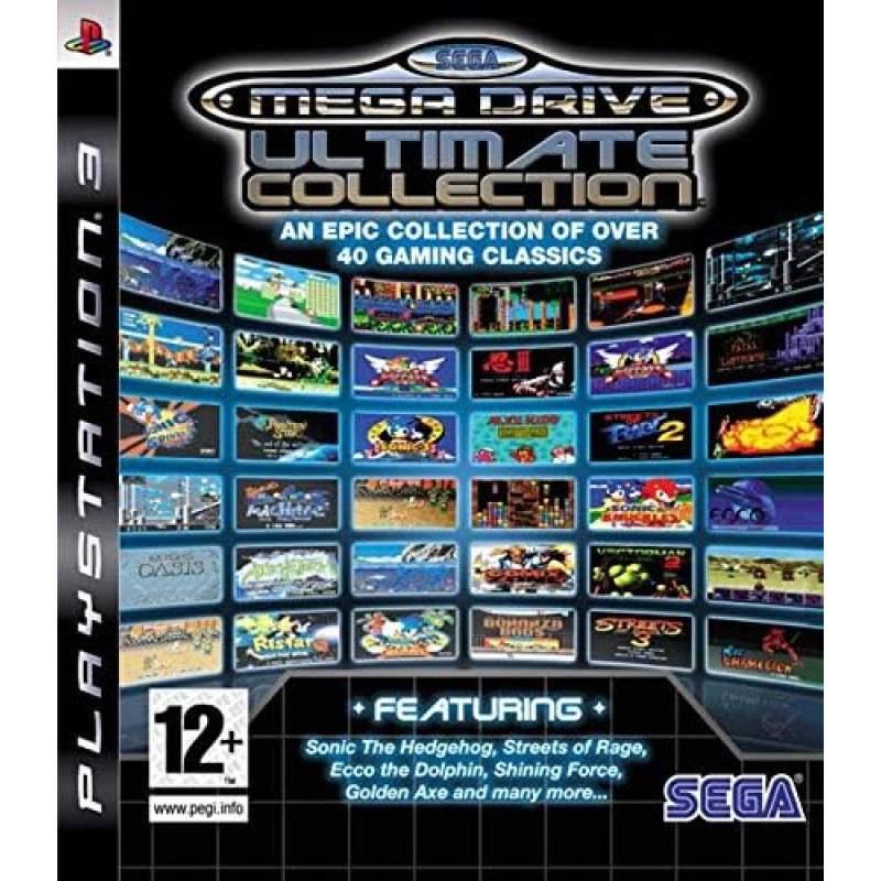 Употребявана Sega Mega Drive Ultimate Collection за PS3