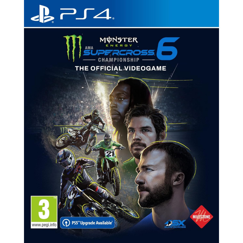 Monster Energy Supercross 6 The Official Videogame за PS4
