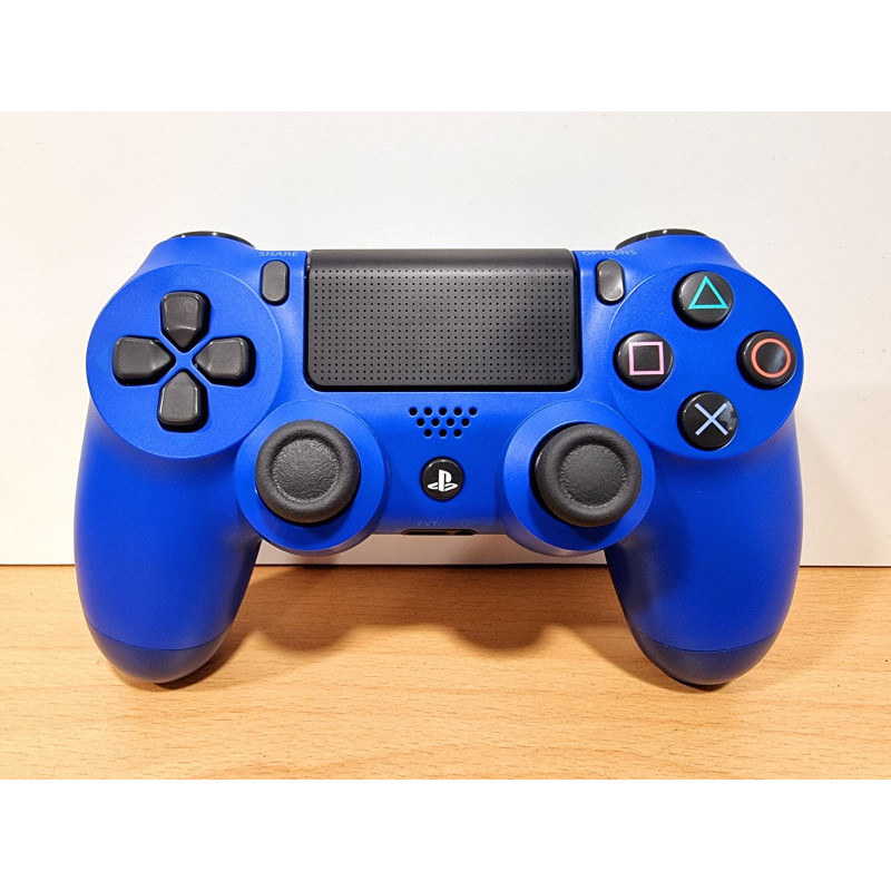 Реновиран контролер DualShock 4 V2, син за PS4