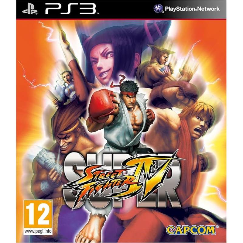 Употребявана Super Street Fighter IV за PS3