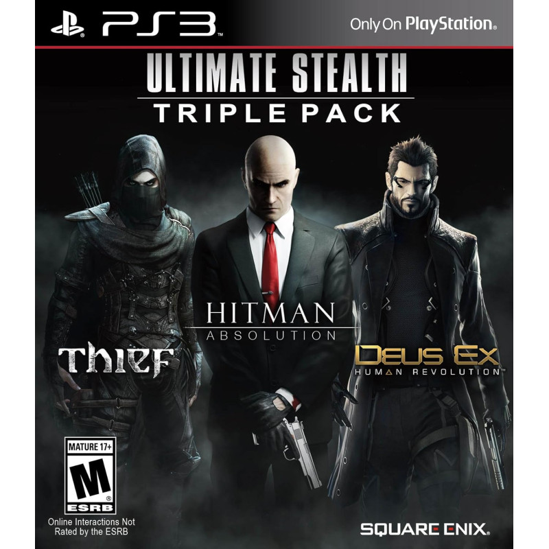 Употребявана ULTIMATE STEALTH triple pack за PS3