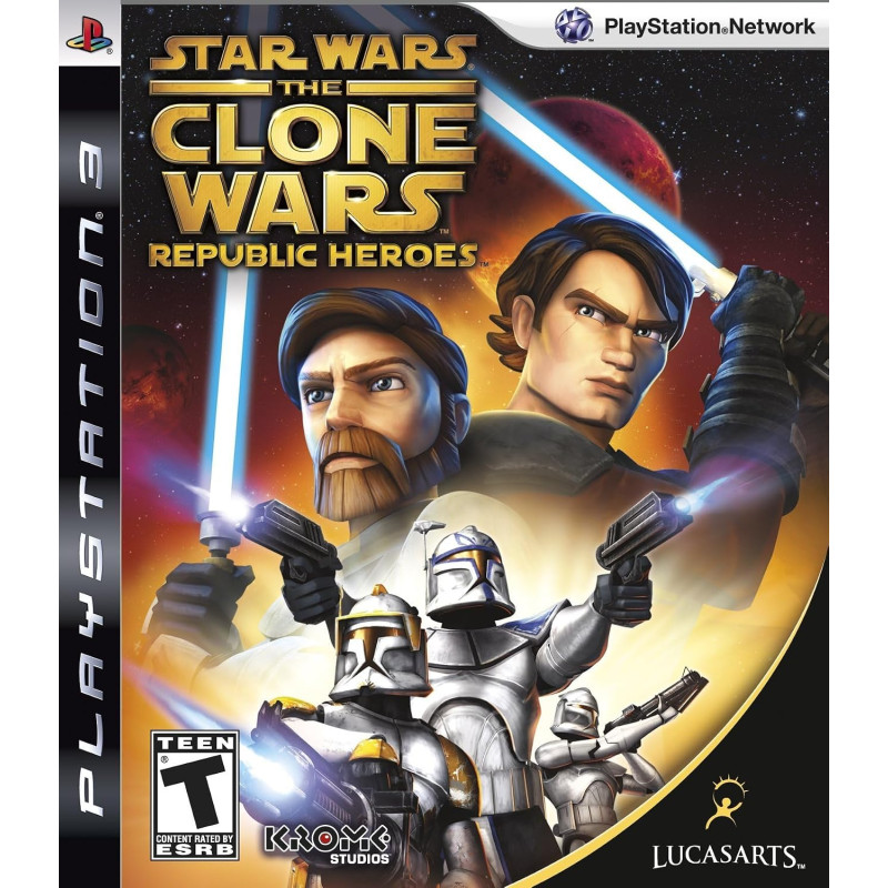 Употребявана Star Wars The Clone Wars republic Heroes за PS3