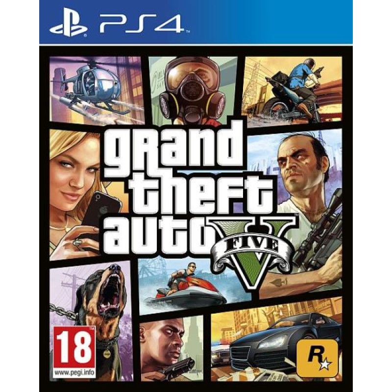 Употребявана Grand Theft Auto (GTA) V за PS4