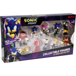 Фигурки Sonic Prime Collectible Figures пакет от 12 броя Deluxe Box, Вариант 1