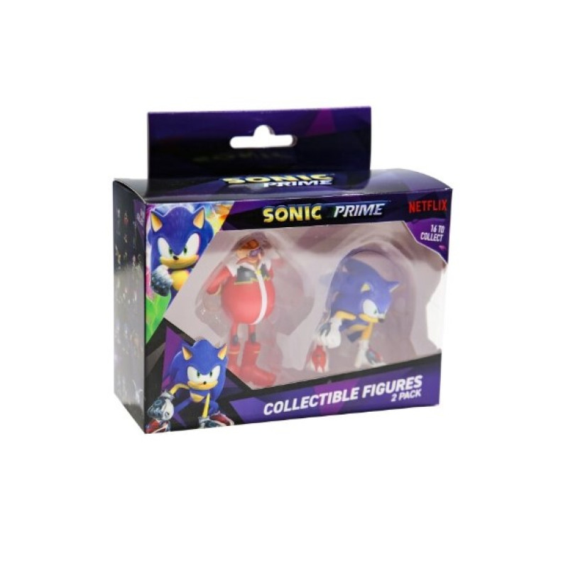 Фигурки Sonic Prime Collectible Figures пакет от 2 броя, Вариант 1