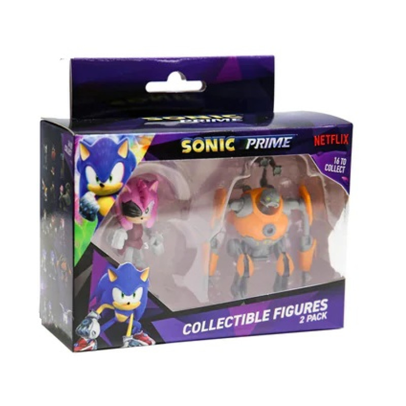 Фигурки Sonic Prime Collectible Figures пакет от 2 броя, Вариант 2