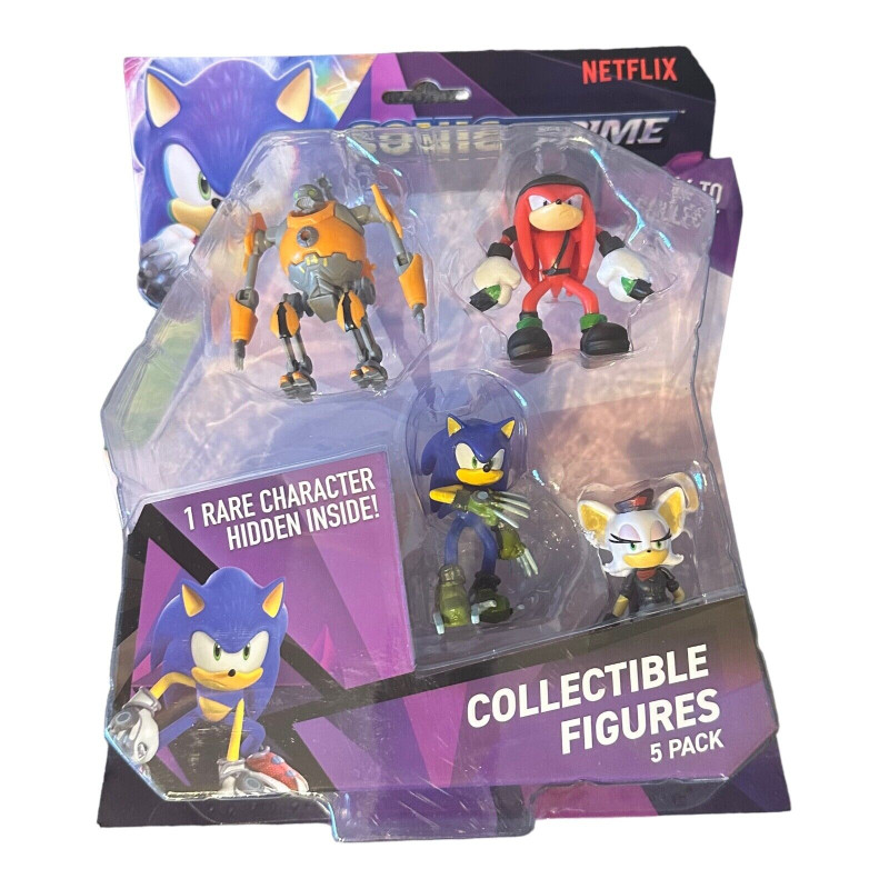 Фигурки Sonic Prime Collectible Figures пакет от 5 броя, Вариант 2