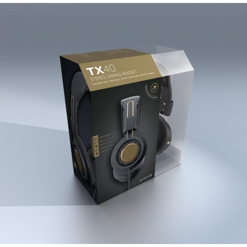 Слушалки Gioteck Wired TX-40 Stereo Headset - Gun Bronze