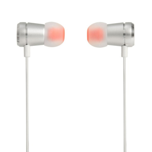 Слушалки JBL Tune 290 In-Ear Headphone, микрофон, сребристи