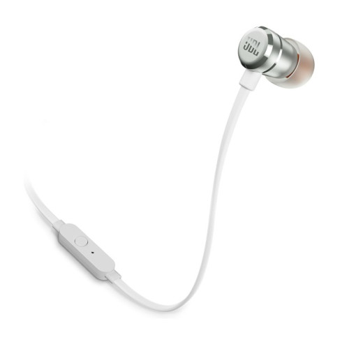 Слушалки JBL Tune 290 In-Ear Headphone, микрофон, сребристи