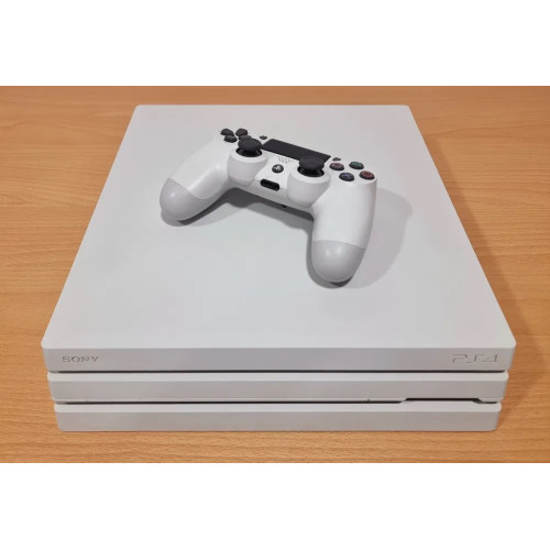Реновиран Бял PlayStation 4 Pro 1000GB