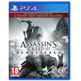 Assassin's Creed III Remastered + All Solo DLC & Assassin's Creed Liberation за PS4
