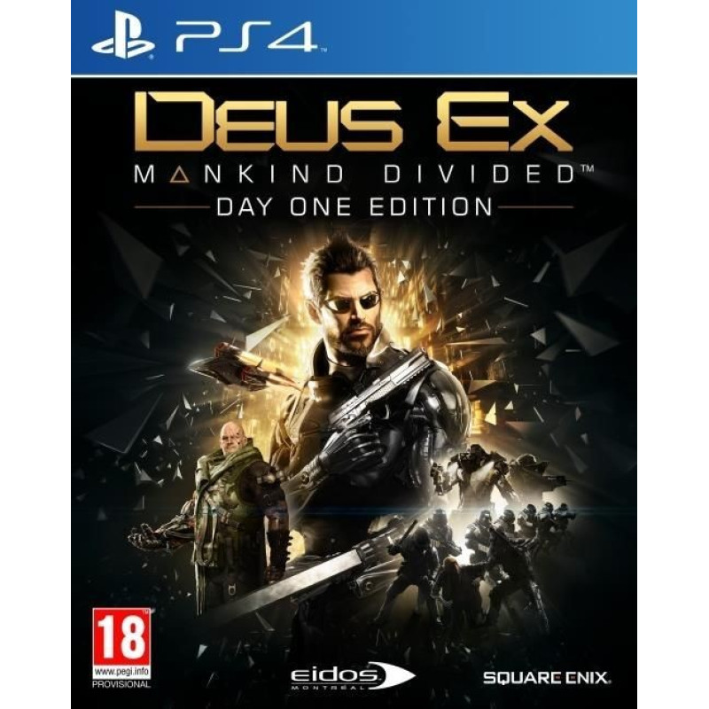 Употребявана Deus Ex Mankind Divided Day One Edition за PS4