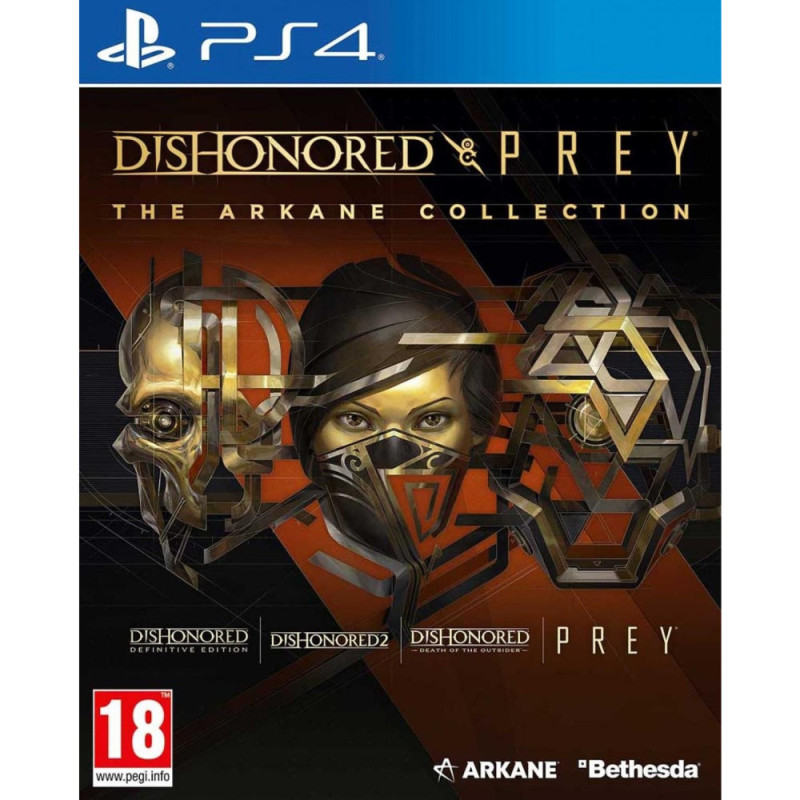 Употребявана Dishonored And Prey: The Arkane Collection за PS4
