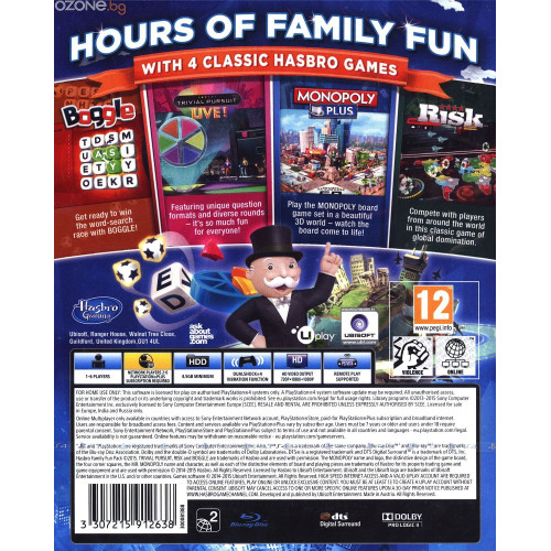 Употребявана Hasbro Family Fun Pack за PS4