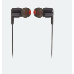 Слушалки JBL Harman Tune 210 Pure Bass Sound In-ear слушалки за телефон - черни