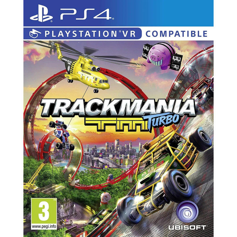 Употребявана TrackMania Turbo VR за PS4